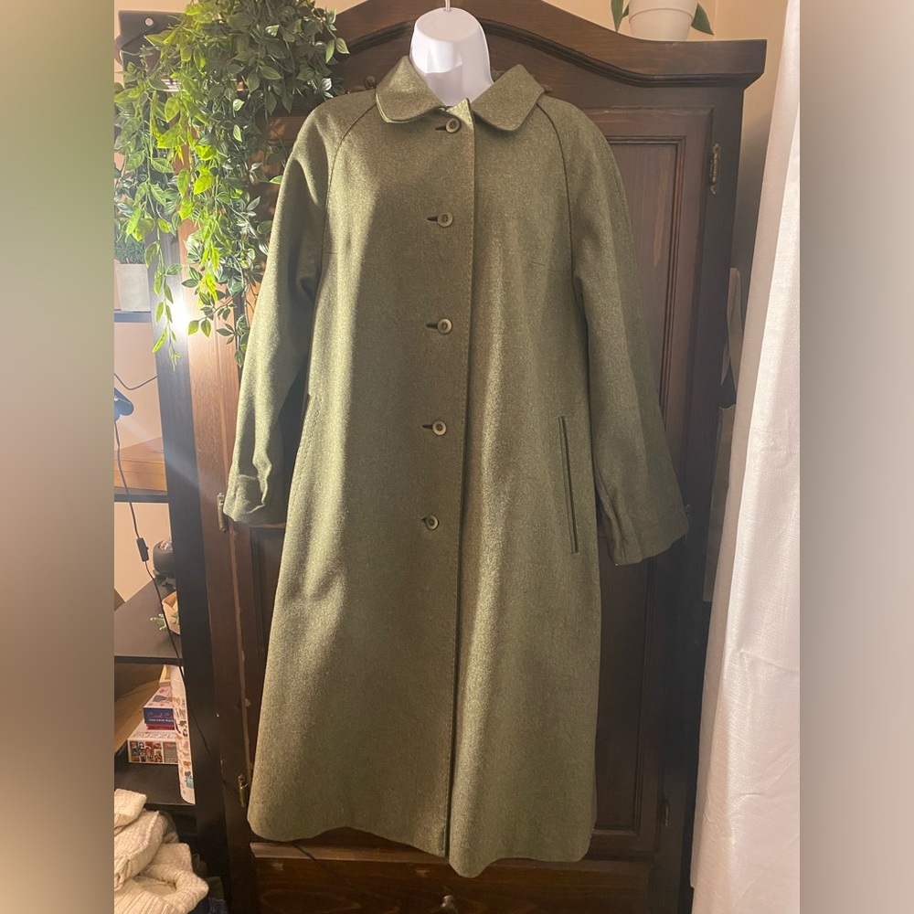 Olive Green Women's Coat